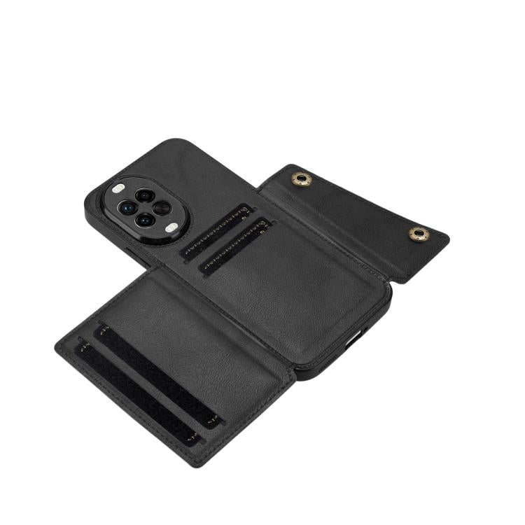 Custodia magnetica per telefono con doppia fibbia, For Huawei nova 14 Pro, For Huawei nova 14, For Huawei Mate 70 Pro / 70 Pro+, For Huawei Mate 70