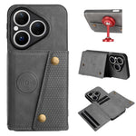 Custodia magnetica per telefono con doppia fibbia, For Huawei Pura 80 Ultra, For Huawei Pura 80 Pro / 80 Pro+, For Huawei Pura 80, For Huawei nova 14 Ultra
