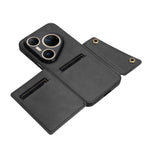 Custodia magnetica per telefono con doppia fibbia, For Huawei Pura 80 Ultra, For Huawei Pura 80 Pro / 80 Pro+, For Huawei Pura 80, For Huawei nova 14 Ultra