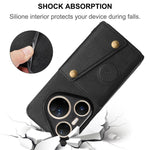 Custodia magnetica per telefono con doppia fibbia, For Huawei Pura 80 Ultra, For Huawei Pura 80 Pro / 80 Pro+, For Huawei Pura 80, For Huawei nova 14 Ultra