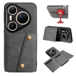 Custodia magnetica per telefono con doppia fibbia, For Huawei Pura 80 Ultra, For Huawei Pura 80 Pro / 80 Pro+, For Huawei Pura 80, For Huawei nova 14 Ultra