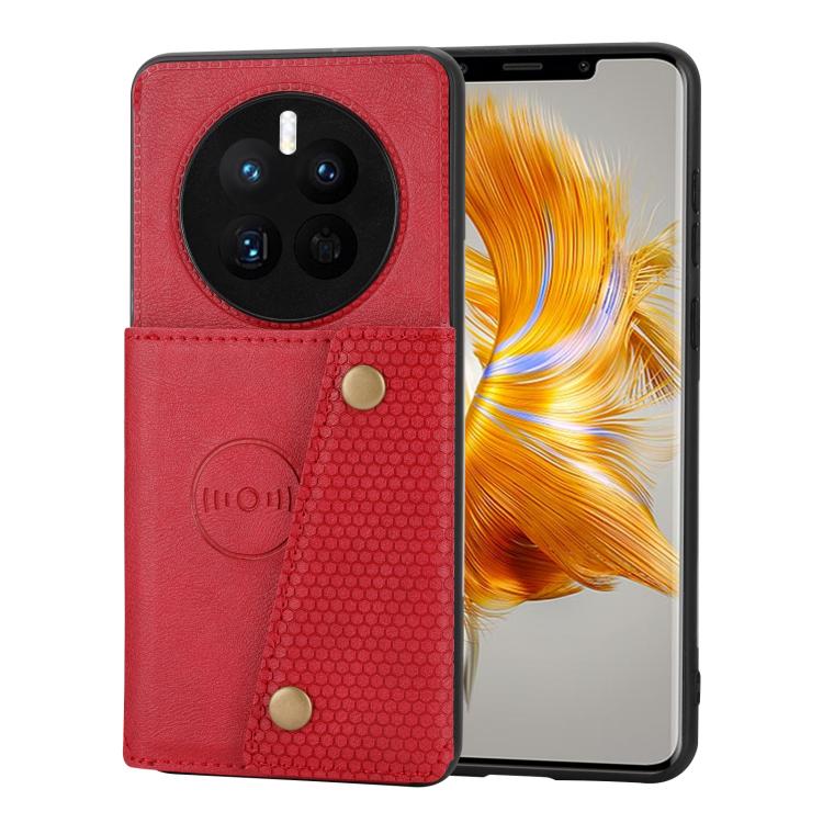 Custodia magnetica per telefono con doppia fibbia, For Huawei nova 15 Pro 5G, For Huawei nova 15 5G, For Huawei Mate 80 Pro Max, For Huawei Mate 80