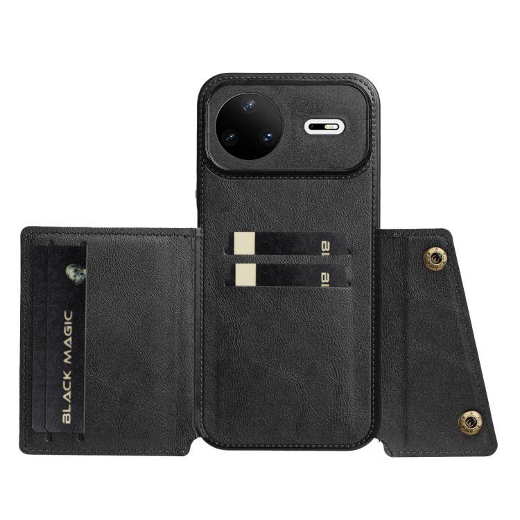 Custodia magnetica per telefono con doppia fibbia, For Huawei nova 15 Pro 5G, For Huawei nova 15 5G, For Huawei Mate 80 Pro Max, For Huawei Mate 80