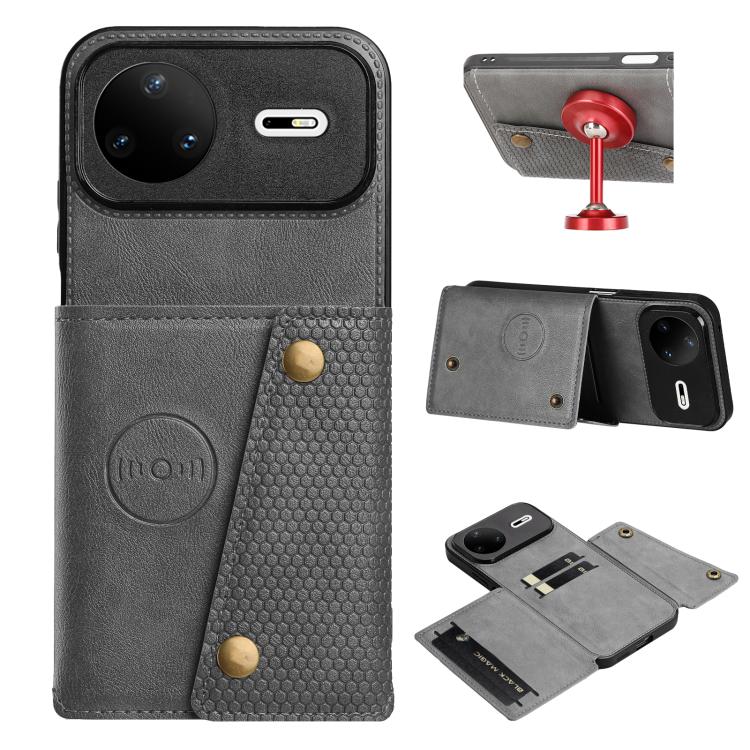 Custodia magnetica per telefono con doppia fibbia, For Huawei nova 15 Pro 5G, For Huawei nova 15 5G, For Huawei Mate 80 Pro Max, For Huawei Mate 80