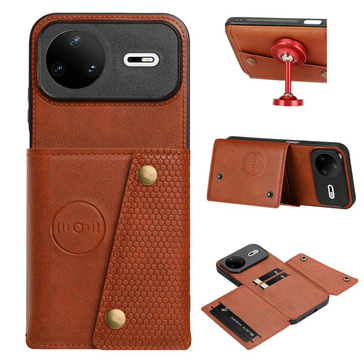 Custodia magnetica per telefono con doppia fibbia, For Huawei nova 15 Pro 5G, For Huawei nova 15 5G, For Huawei Mate 80 Pro Max, For Huawei Mate 80