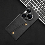 Custodia magnetica per telefono con doppia fibbia, For Huawei Pura 90 Pro Max 5G, For Huawei Pura 90 Pro 5G, For Huawei Pura 90 5G, For Huawei nova 15 Ultra 5G
