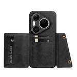 Custodia magnetica per telefono con doppia fibbia, For Huawei Pura 90 Pro Max 5G, For Huawei Pura 90 Pro 5G, For Huawei Pura 90 5G, For Huawei nova 15 Ultra 5G