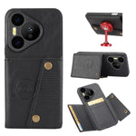 Custodia magnetica per telefono con doppia fibbia, For Huawei Pura 90 Pro Max 5G, For Huawei Pura 90 Pro 5G, For Huawei Pura 90 5G, For Huawei nova 15 Ultra 5G