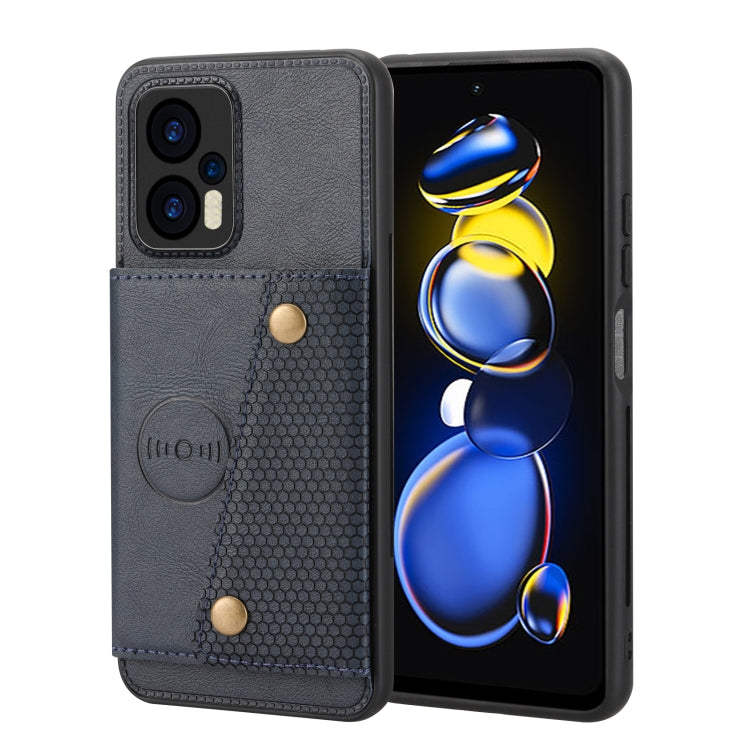 Custodia magnetica portafoglio per Xiaomi Redmi 12 4G