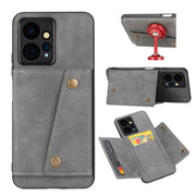 Custodia magnetica per telefono con doppia fibbia, For Xiaomi Redmi Note 12 4G Global, For Xiaomi Redmi Note 12 Turbo/Poco F5, For Xiaomi Redmi Note 12S 4G, For Xiaomi Redmi K40S / Poco F4