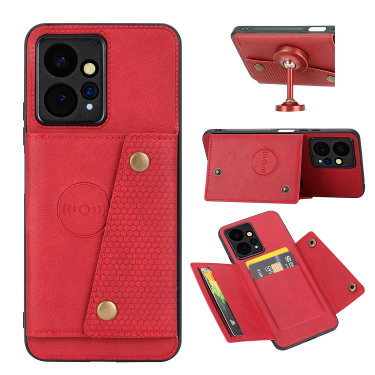 Custodia magnetica portafoglio per Xiaomi Redmi 12 4G
