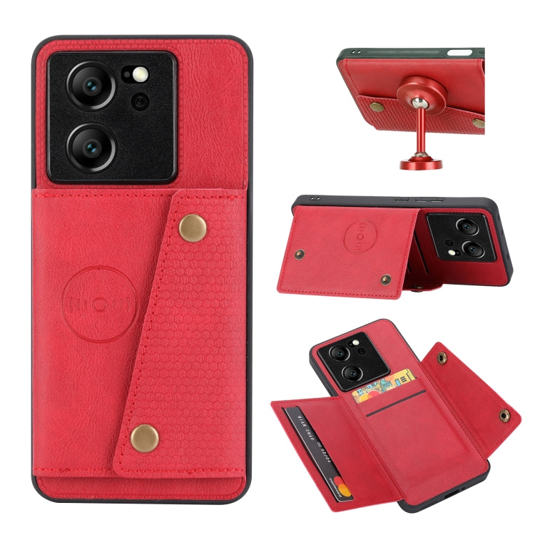 Custodia portafoglio magnetica per Xiaomi 14 Ultra