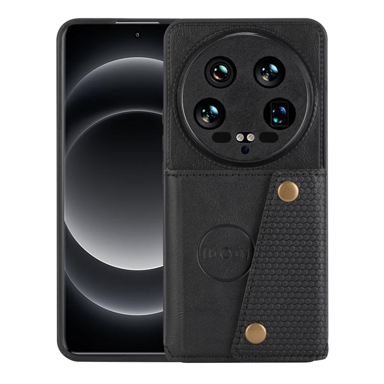 Custodia magnetica per telefono con doppia fibbia, For Xiaomi 14 Ultra, For Xiaomi Redmi 13C 4G / Poco C65, For Xiaomi 13T / Redmi K60 Ultra, For Xiaomi Redmi Note 12R /Redmi 12 5G