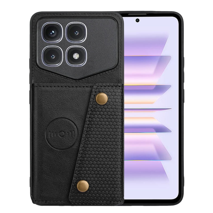 Custodia magnetica per telefono con doppia fibbia, For Xiaomi Redmi K70 Ultra, For Xiaomi Redmi 13 4G Global, For Xiaomi Redmi Note 13 Pro 4G Global, For Xiaomi Redmi Note 13 4G Global