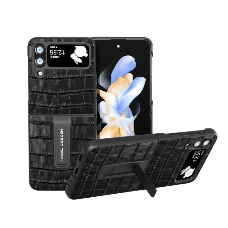 Custodia in pelle di coccodrillo per Samsung Galaxy Z Flip4