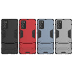 Custodia protettiva antiurto per PC + TPU con supporto, For Samsung Galaxy Note20, For Samsung Galaxy Note20  Plus, For Huawei P smart 2020, For OPPO Reno4 Pro, For OPPO Reno4, For Huawei Enjoy Z