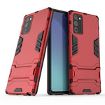 Custodia protettiva antiurto per PC + TPU con supporto, For Samsung Galaxy Note20, For Samsung Galaxy Note20  Plus, For Huawei P smart 2020, For OPPO Reno4 Pro, For OPPO Reno4, For Huawei Enjoy Z