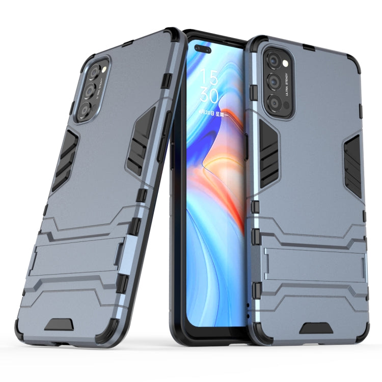 Custodia protettiva antiurto per PC + TPU con supporto, For Samsung Galaxy Note20, For Samsung Galaxy Note20  Plus, For Huawei P smart 2020, For OPPO Reno4 Pro, For OPPO Reno4, For Huawei Enjoy Z