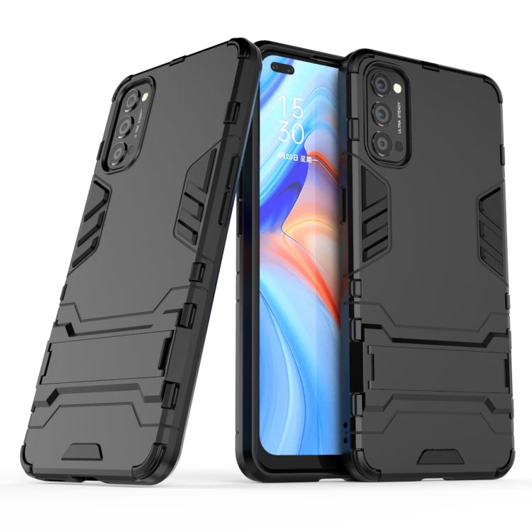 Custodia protettiva antiurto per PC + TPU con supporto, For Samsung Galaxy Note20, For Samsung Galaxy Note20  Plus, For Huawei P smart 2020, For OPPO Reno4 Pro, For OPPO Reno4, For Huawei Enjoy Z