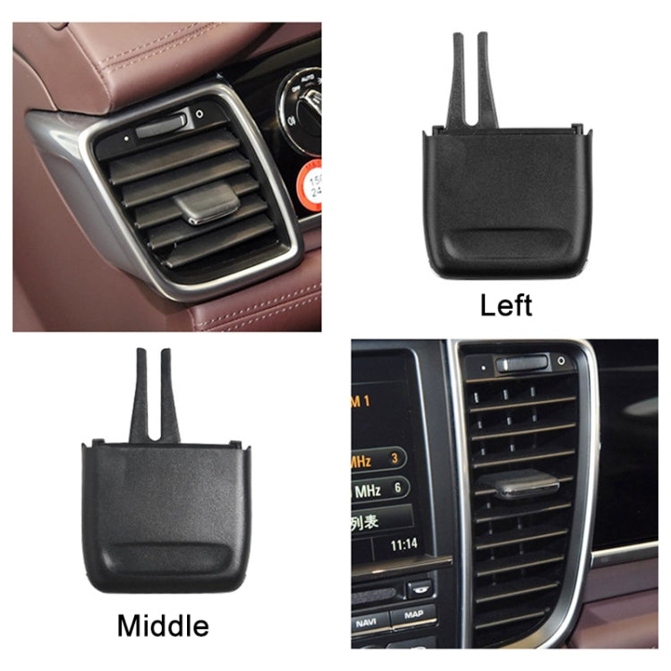Per Porsche Panamera con guida a sinistra per auto, aria condizionata, presa d'aria, Rear Row, Right Side, Middle, Left Side
