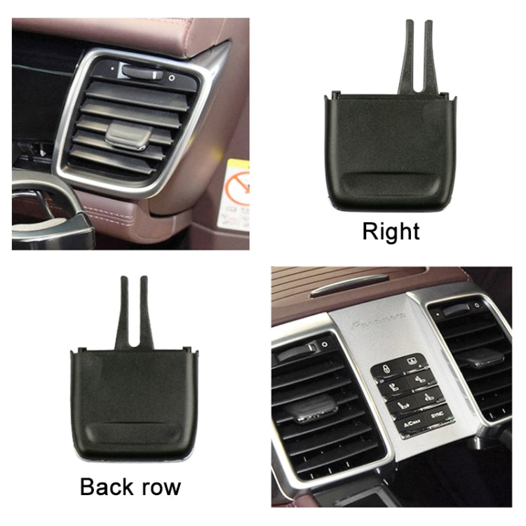 Per Porsche Panamera con guida a sinistra per auto, aria condizionata, presa d'aria, Rear Row, Right Side, Middle, Left Side