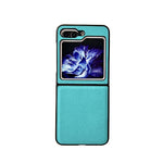 Custodia TPU antiurto Litchi per Samsung Galaxy Z Fold5