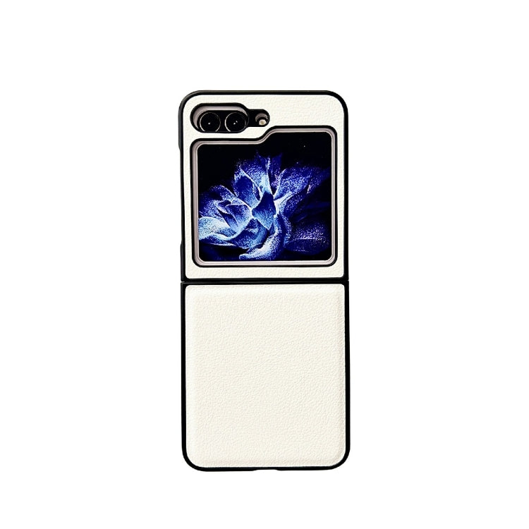 Custodia TPU antiurto Litchi per Samsung Galaxy Z Fold5