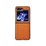 Custodia TPU antiurto Litchi per Samsung Galaxy Z Fold5