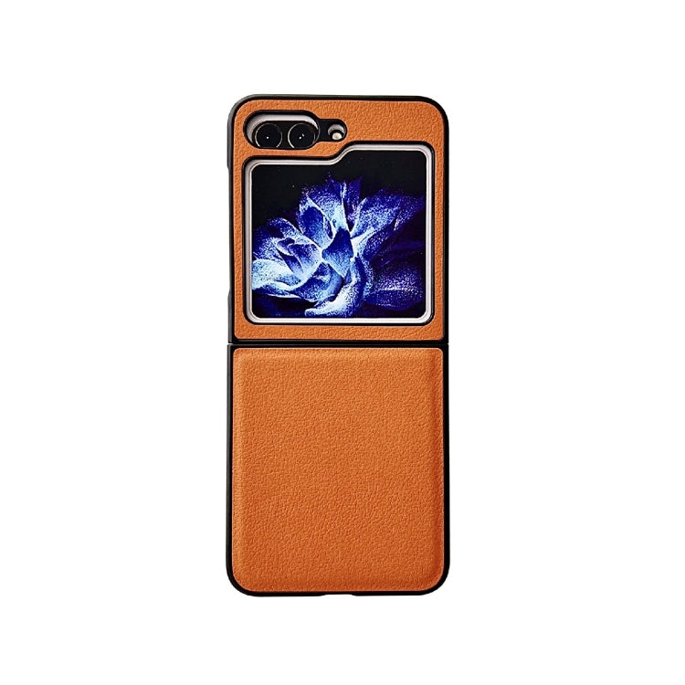 Custodia TPU antiurto Litchi per Samsung Galaxy Z Fold5
