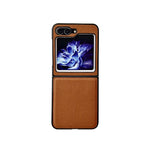 Custodia TPU antiurto Litchi per Samsung Galaxy Z Fold5