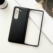 Custodia TPU antiurto Litchi per Samsung Galaxy Z Fold5