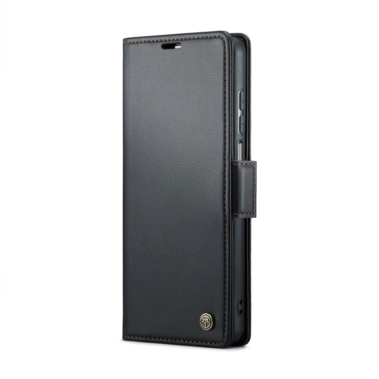 Custodia per telefono in pelle antifurto RFID CaseMe 023 con fibbia a farfalla, For Motorola Moto G Stylus 5G 2023