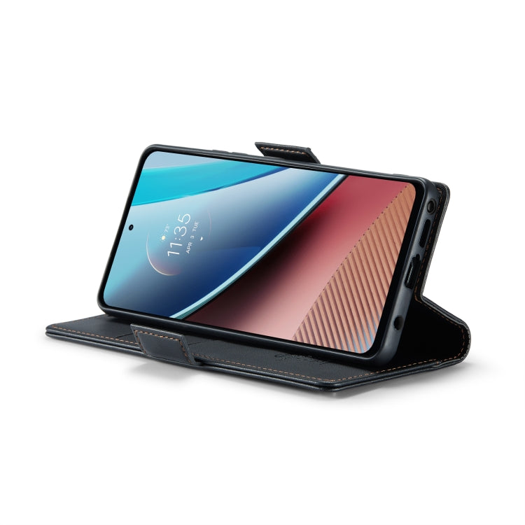 Custodia per telefono in pelle antifurto RFID CaseMe 023 con fibbia a farfalla, For Motorola Moto G Stylus 5G 2023