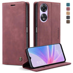CaseMe 013 Custodia multifunzionale in pelle a conchiglia orizzontale, For OPPO Reno10 5G Global／Reno10 Pro Global, For OPPO A78 4G, For OPPO A78 5G Global / A1X 5G, For OPPO A58 5G / A58X 5G