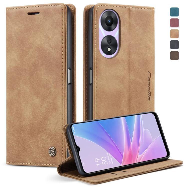 CaseMe 013 Custodia multifunzionale in pelle a conchiglia orizzontale, For OPPO Reno10 5G Global／Reno10 Pro Global, For OPPO A78 4G, For OPPO A78 5G Global / A1X 5G, For OPPO A58 5G / A58X 5G