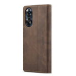 CaseMe 013 Custodia multifunzionale in pelle a conchiglia orizzontale, For OPPO Reno8 T 4G, For OPPO A57 4G Global/A57S 4G Global/A77 4G Global