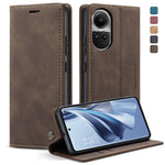 CaseMe 013 Custodia multifunzionale in pelle a conchiglia orizzontale, For OPPO Reno10 5G Global／Reno10 Pro Global, For OPPO A78 4G, For OPPO A78 5G Global / A1X 5G, For OPPO A58 5G / A58X 5G
