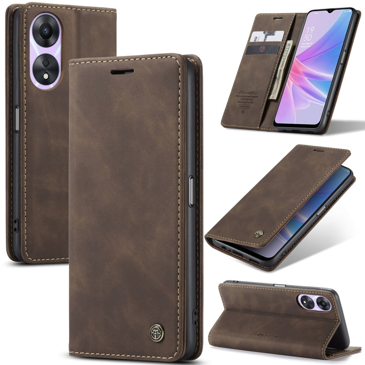 CaseMe 013 Custodia multifunzionale in pelle a conchiglia orizzontale, For OPPO Reno10 5G Global／Reno10 Pro Global, For OPPO A78 4G, For OPPO A78 5G Global / A1X 5G, For OPPO A58 5G / A58X 5G
