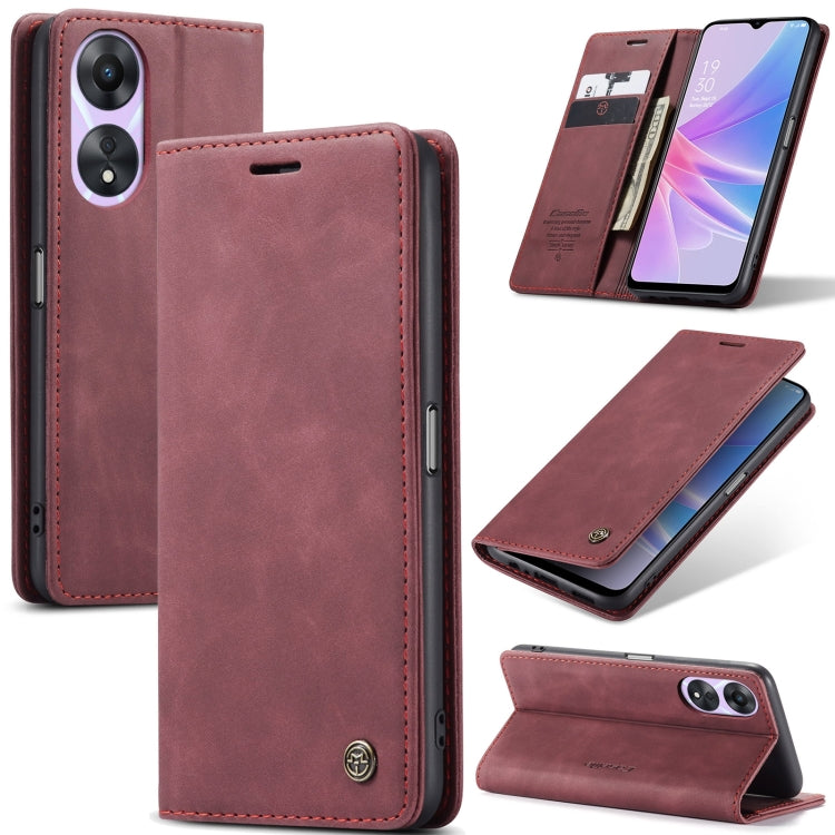CaseMe 013 Custodia multifunzionale in pelle a conchiglia orizzontale, For OPPO Reno10 5G Global／Reno10 Pro Global, For OPPO A78 4G, For OPPO A78 5G Global / A1X 5G, For OPPO A58 5G / A58X 5G