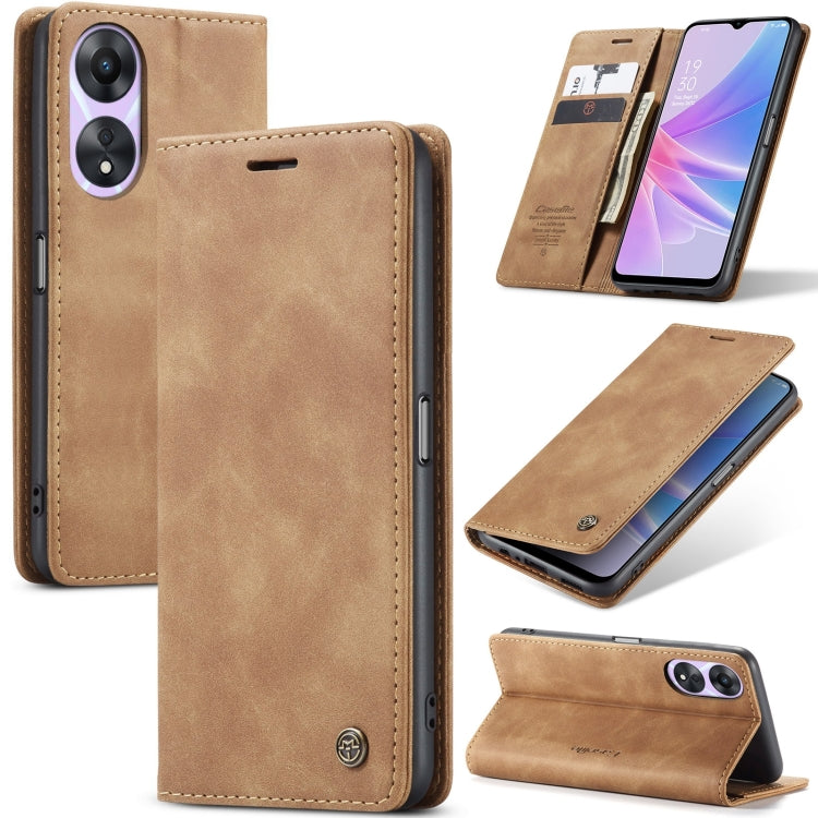 CaseMe 013 Custodia multifunzionale in pelle a conchiglia orizzontale, For OPPO Reno10 5G Global／Reno10 Pro Global, For OPPO A78 4G, For OPPO A78 5G Global / A1X 5G, For OPPO A58 5G / A58X 5G
