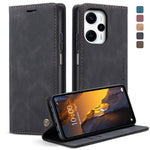 Custodia portafoglio in pelle per Xiaomi Redmi Note 13 Pro