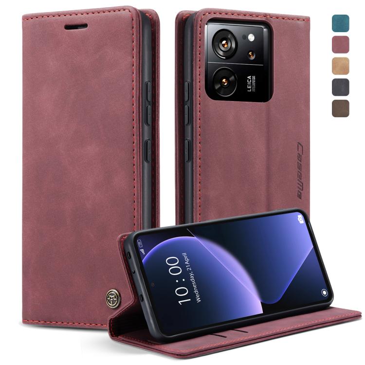 Custodia portafoglio in pelle per Xiaomi Redmi Note 13 Pro
