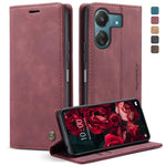 Custodia portafoglio in pelle per Xiaomi Redmi Note 13 Pro