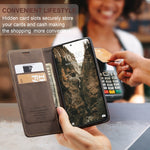 CaseMe 013 Custodia multifunzionale in pelle a conchiglia orizzontale, For Xiaomi 14 Pro, For Xiaomi 14, For Xiaomi Redmi Note 13 5G, For Xiaomi Redmi Note 13 Pro+