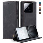 CaseMe 013 Custodia multifunzionale in pelle a conchiglia orizzontale, For Xiaomi 14 Pro, For Xiaomi 14, For Xiaomi Redmi Note 13 5G, For Xiaomi Redmi Note 13 Pro+