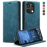 Custodia portafoglio in pelle per Xiaomi Redmi Note 13 Pro