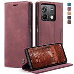 CaseMe 013 Custodia multifunzionale in pelle a conchiglia orizzontale, For Xiaomi 14 Pro, For Xiaomi 14, For Xiaomi Redmi Note 13 5G, For Xiaomi Redmi Note 13 Pro+