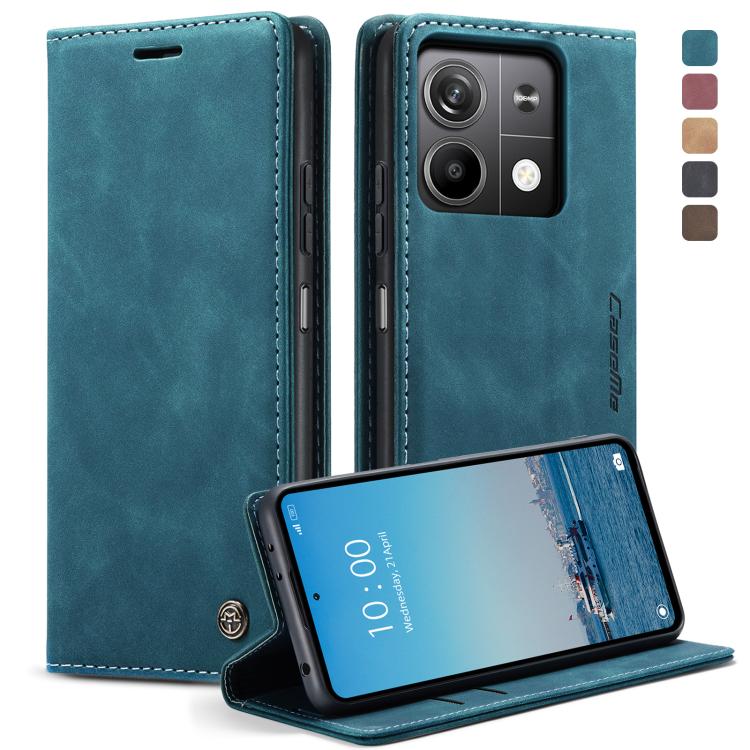 CaseMe 013 Custodia multifunzionale in pelle a conchiglia orizzontale, For Xiaomi 14 Pro, For Xiaomi 14, For Xiaomi Redmi Note 13 5G, For Xiaomi Redmi Note 13 Pro+