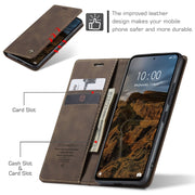 CaseMe 013 Custodia multifunzionale in pelle a conchiglia orizzontale, For Xiaomi Redmi Note 13 Pro 4G, For Xiaomi Redmi Note 13 4G, For Xiaomi Redmi 13C 4G Global / 13C 5G, For Xiaomi Poco X6 Pro, For Xiaomi Redmi K70E 5G