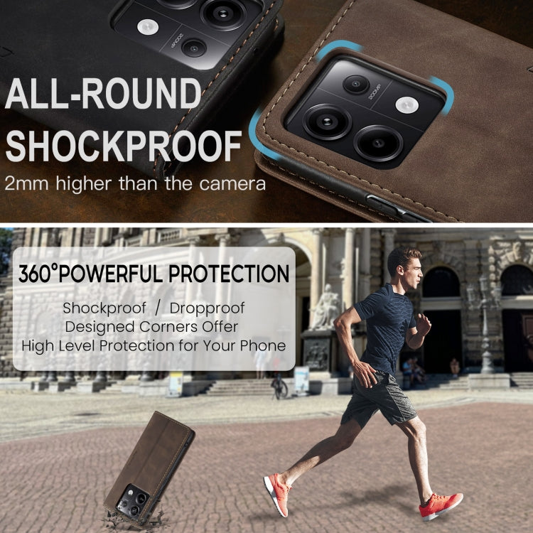 Custodia portafoglio in pelle per Xiaomi Redmi Note 13 Pro